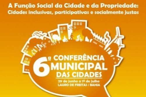  Sexta edição da Conferência das Cidades tem início nesta quarta-feira (29)