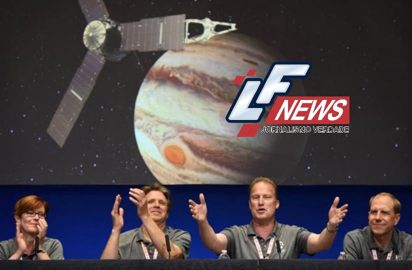  Após 5 anos de viagem pelo espaço, sonda da Nasa chega a Júpiter