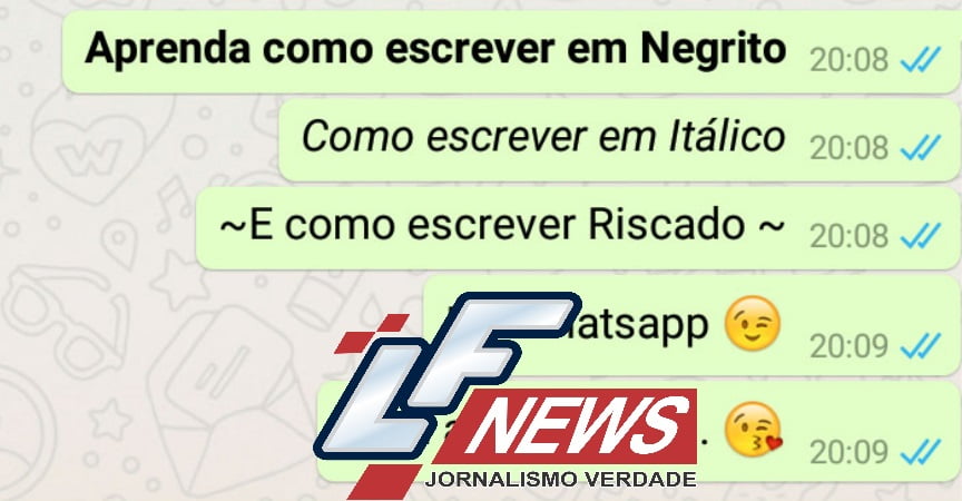  WhatsApp: Conheça as formas de escrever com nova fonte, negrito e itálico