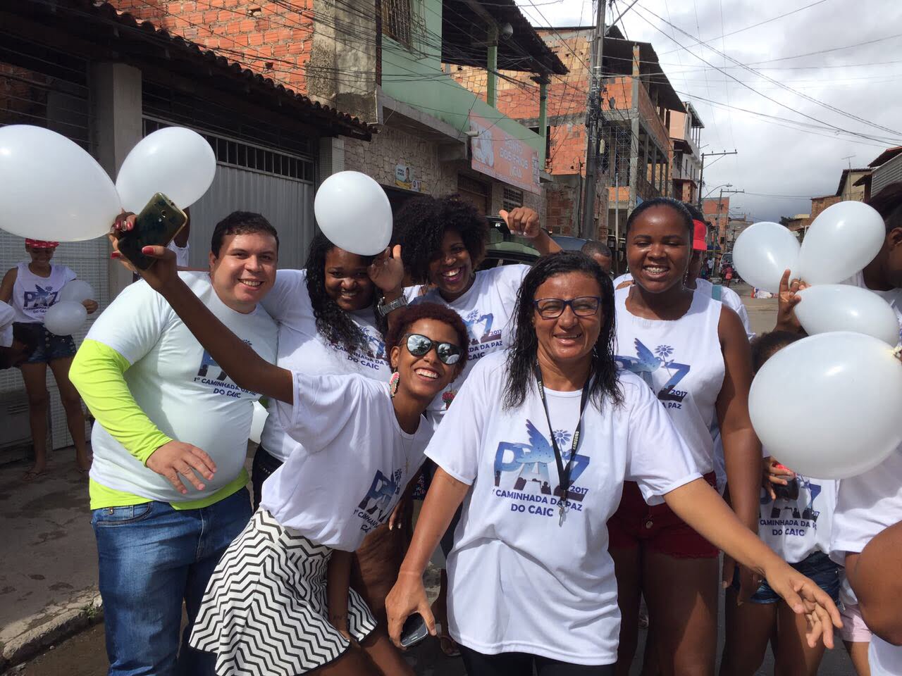  Primeira Caminhada da Paz do CAIC tem o apoio do Vereador Isaac de Belchior