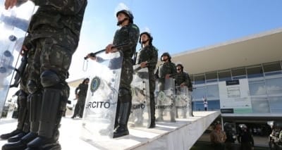 Decreto presidencial convocou 1,5 mil militares para conter manifestações em Brasília
