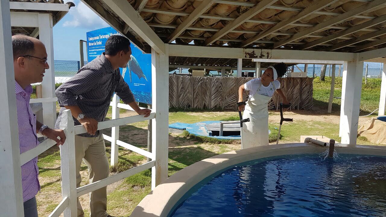  Secretário Alexandre Marques visita Projeto Tamar