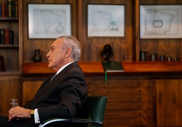  Temer não responde perguntas da Polícia Federal