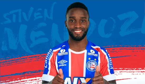  Bahia anuncia “Speed Mendoza” como novo reforço para o Brasileirão