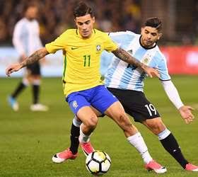  Brasil perde a 1ª com Tite em amistoso contra a Argentina