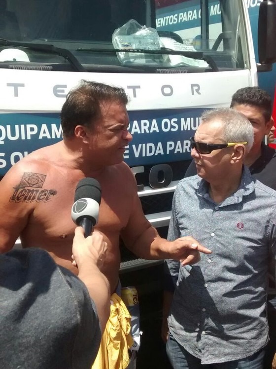  Tatuagem de deputado com nome de Temer é de henna, diz tatuador