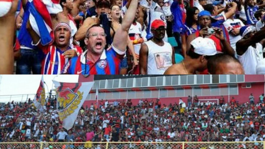 Torcida do Bahia é o 5ª melhor público e Vitória ocupa a 17ª posição