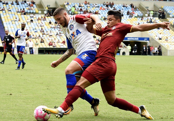  Bahia fica no empate com o Fluminense e segue fora do Z-4