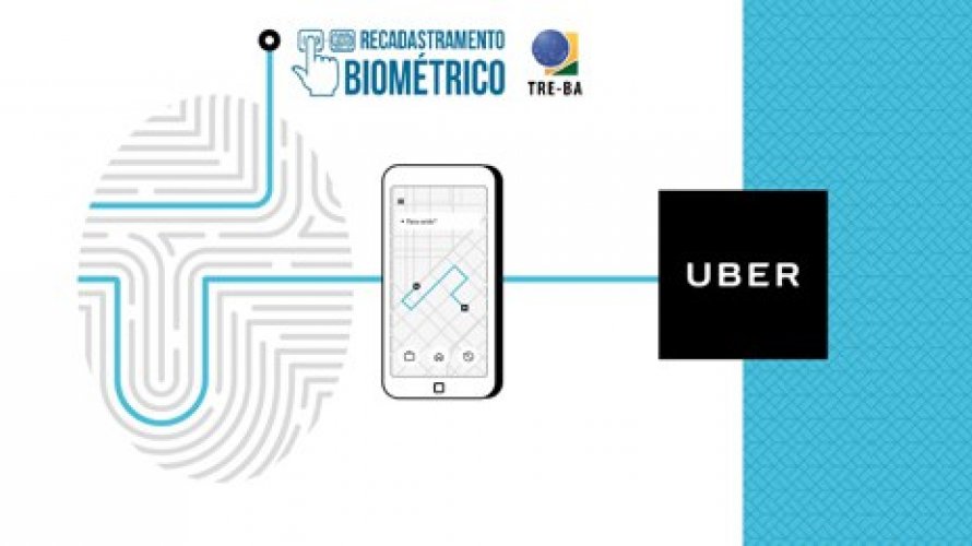  Biometria: Uber e TRE-BA anunciam parceria inédita