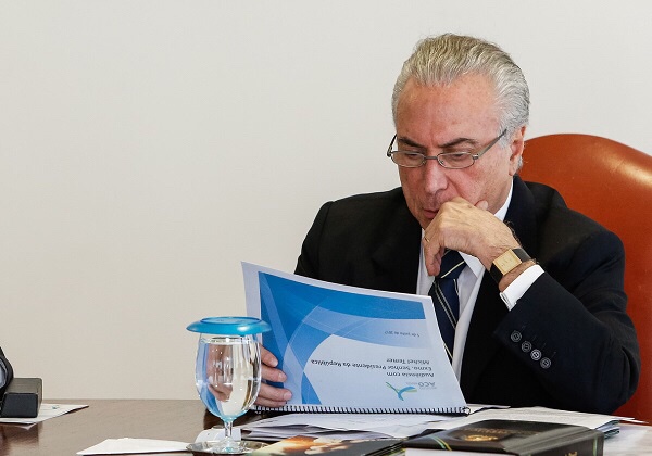  Temer quer criar Ministério da Segurança Pública