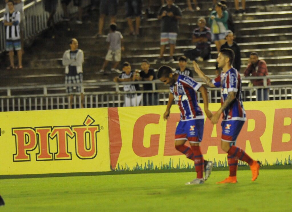 Bahia vence o Botafogo-PB fora de casa e se classifica como 1º no grupo do Nordestão