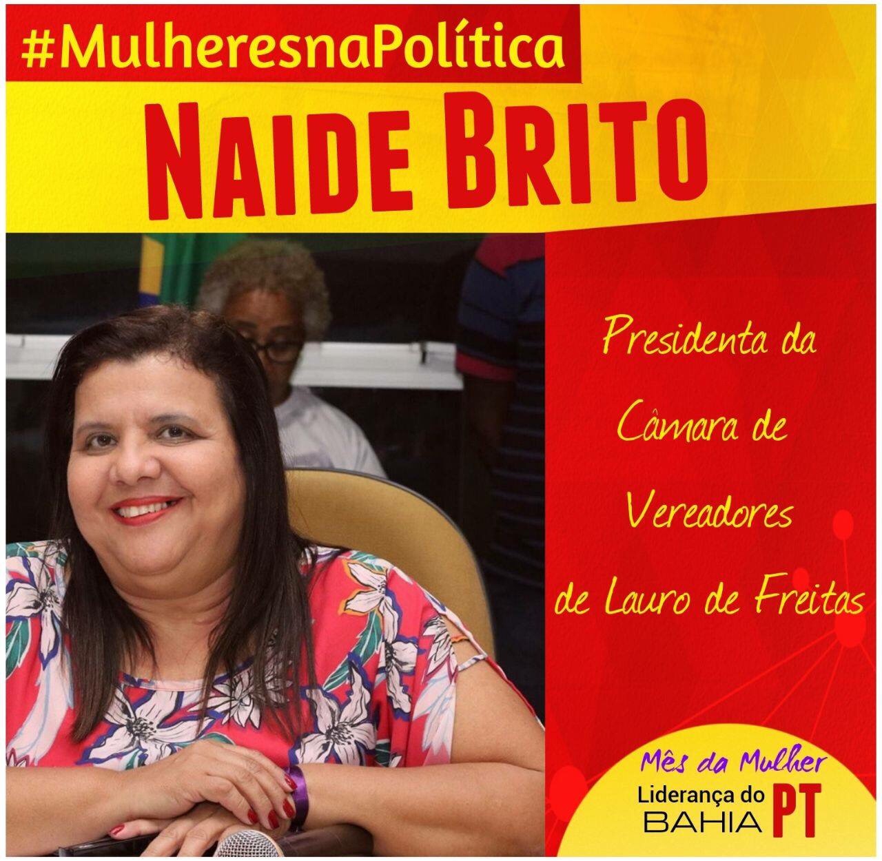  Naide Brito é homenageada pelo PT