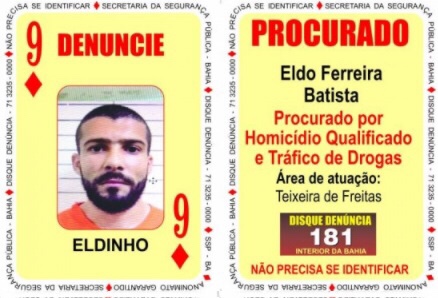 Baralho do Crime da SSP é atualizado com oito novas cartas