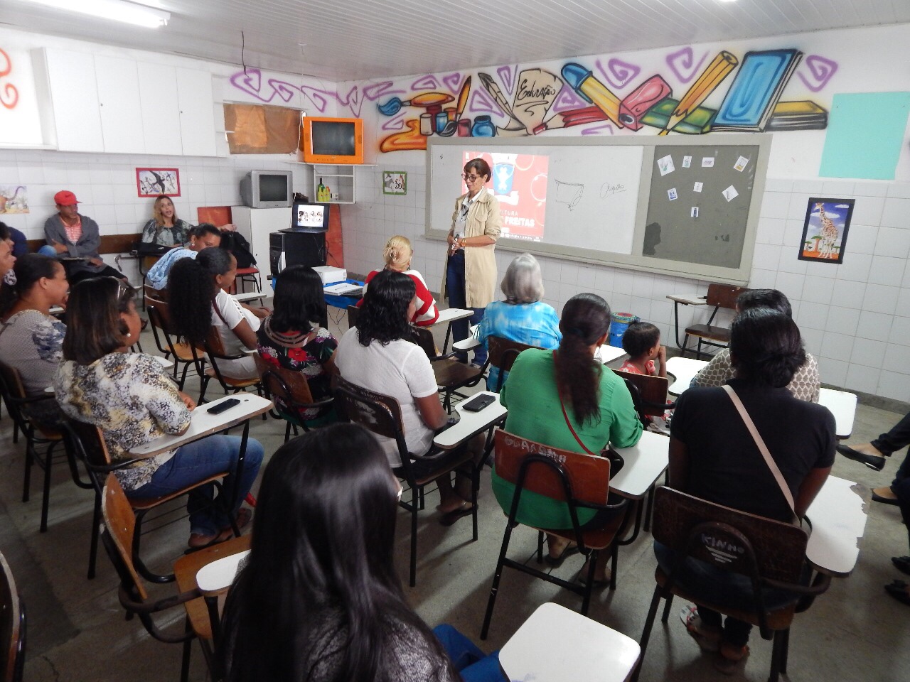  Escolas da rede municipal de Lauro de Freitas abrem as portas para o Dia D da Família