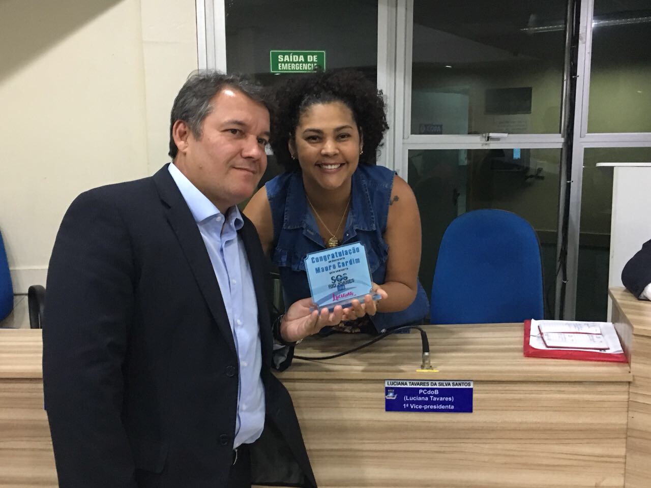 Câmara de Vereadores de Lauro de Freitas reconhece trabalho executado por Mauro Cardim