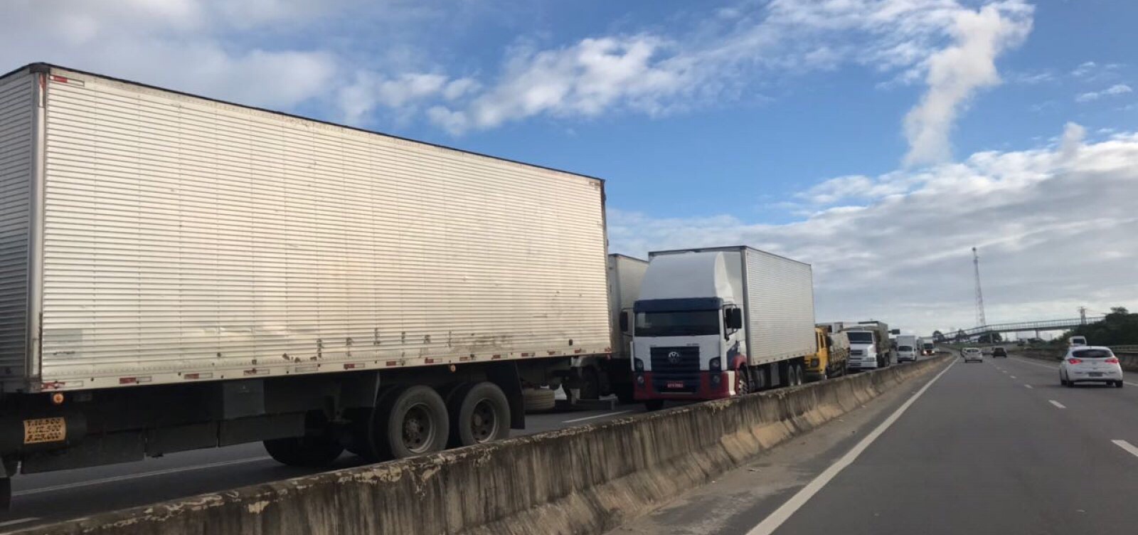 Caminhão que obstruía CIA-Aeroporto já foi retirado da via, diz concessionária