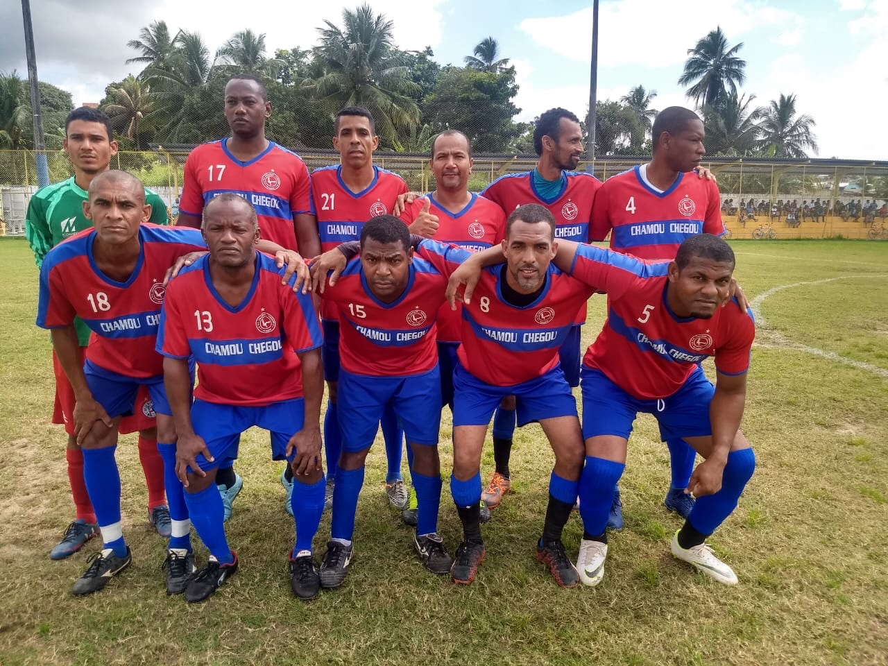 Vereador César prestigia final do campeonato de veteranos da Itinga