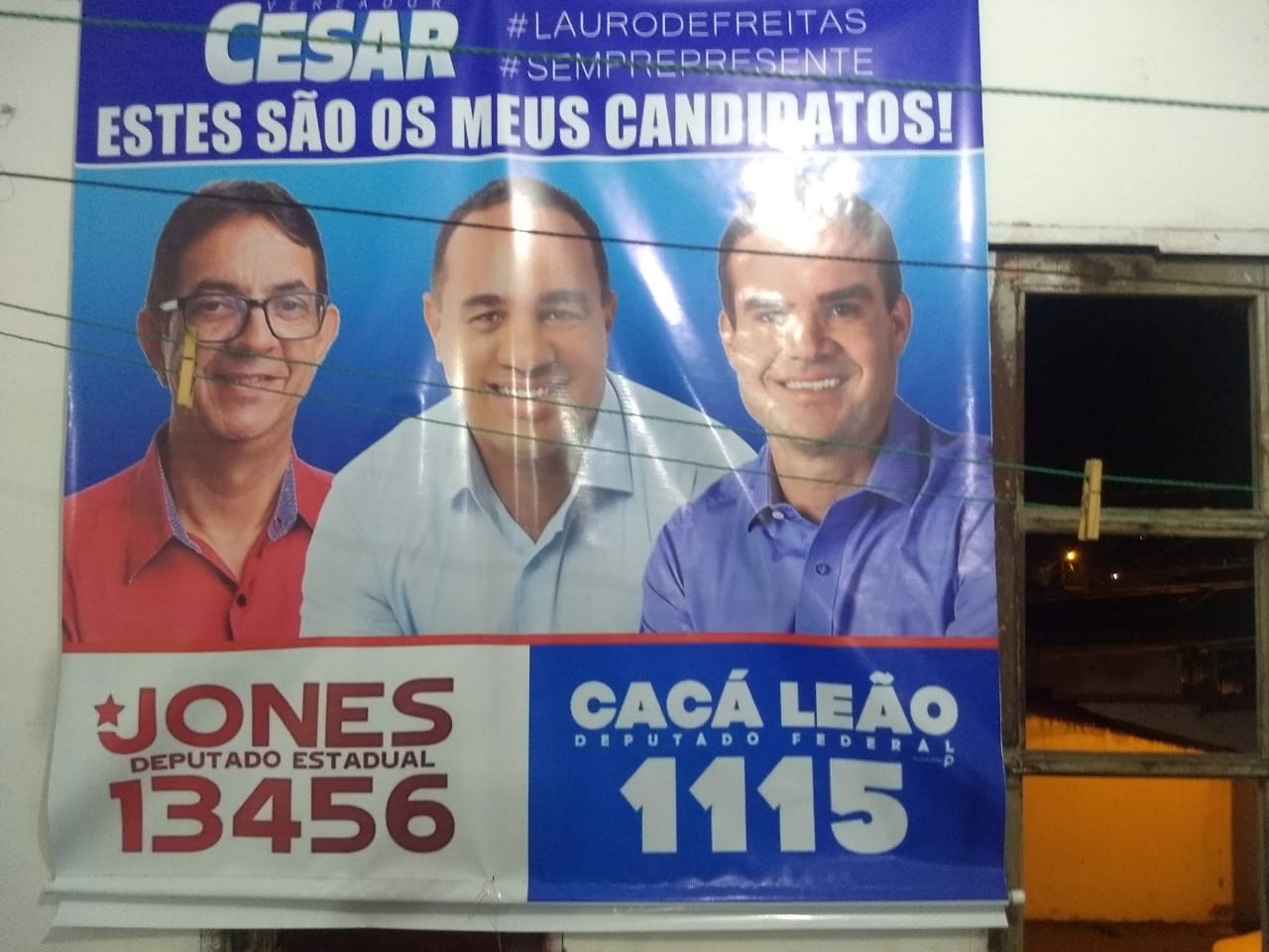  Vereador César reúne mais de 300 pessoas em sua casa para fortalecer as candidaturas de Cacá e Jones