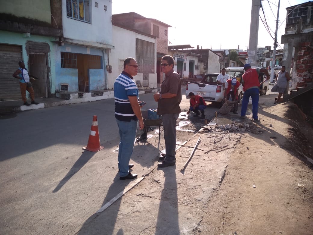  Vereador César sempre atento às demandas das comunidades