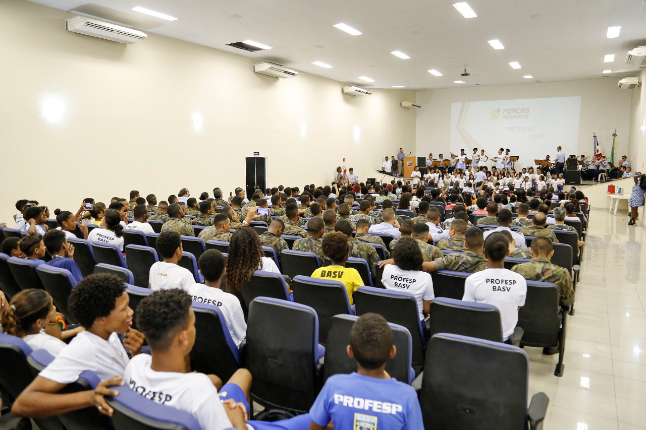  Emoção na festa de encerramento do Programa Forças no Esporte 2018