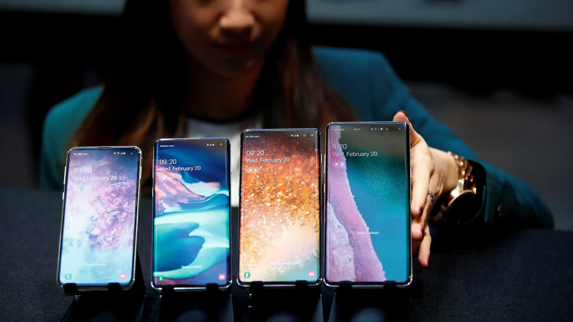  Samsung marca lançamento da linha Galaxy 10 no Brasil