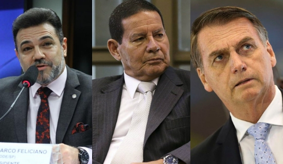  Feliciano pede impeachment de Mourão após vice ‘curtir’ post contra Bolsonaro