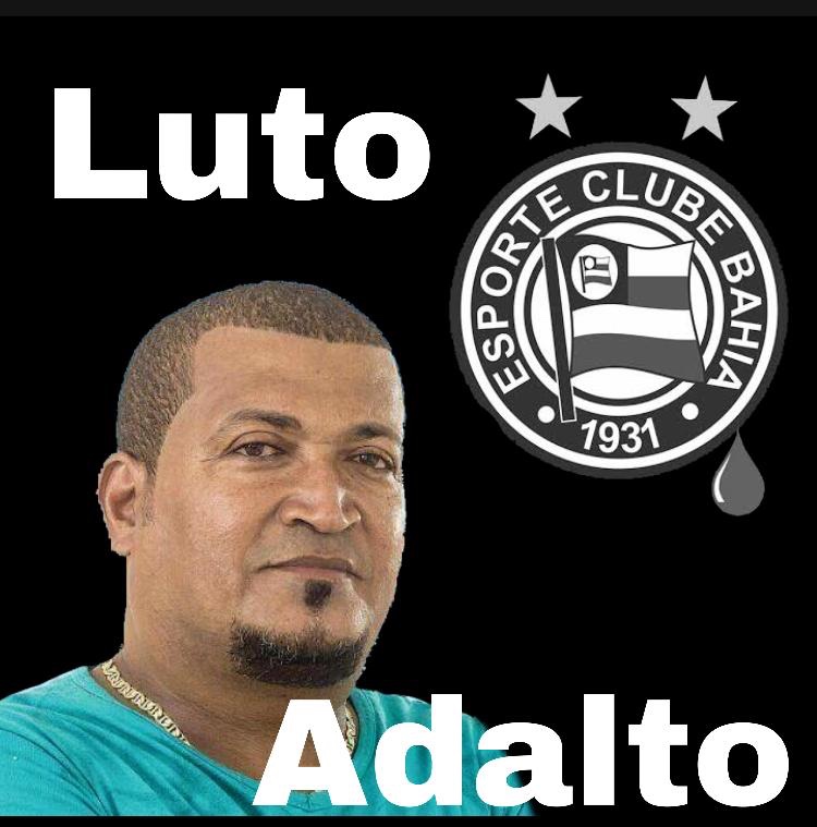  Portão de Luto pelo falecimento do amigo e torcedor do Baêa, Adalto!