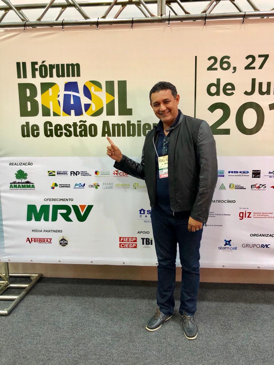  Secretário Alexandre Marques, participa em Campinas, do II Fórum Brasil de Gestão Ambiental