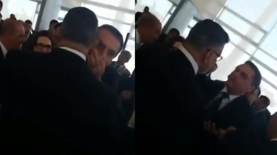  Frota divulga o vídeo de Bolsonaro lhe mandando “fechar a matraca” sobre Queiroz