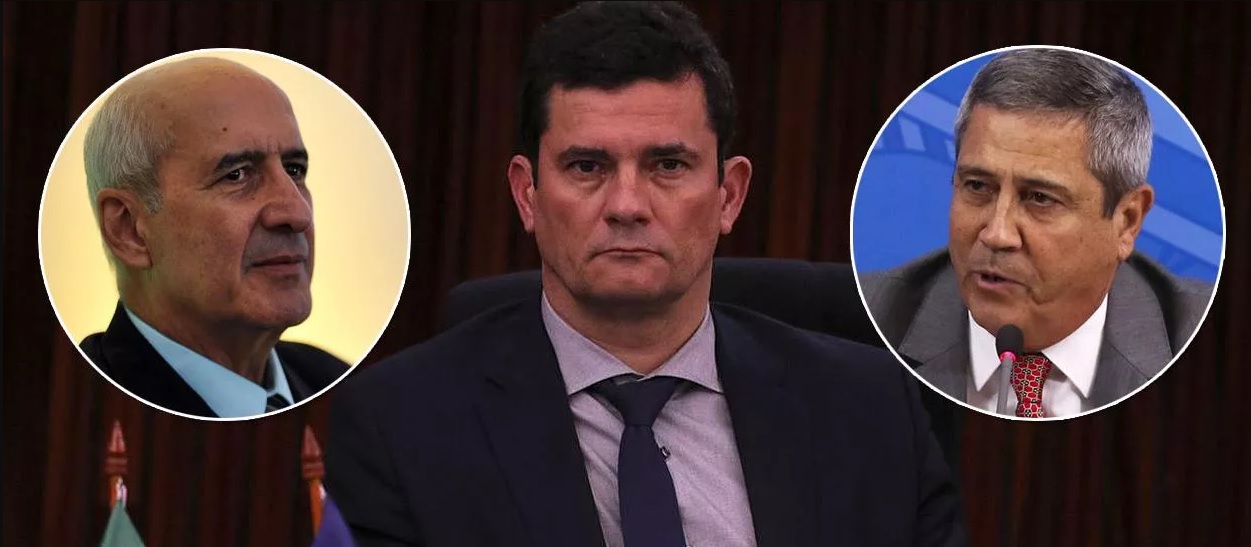 General Ramos e Braga Netto tentam convencer Moro a ficar no governo