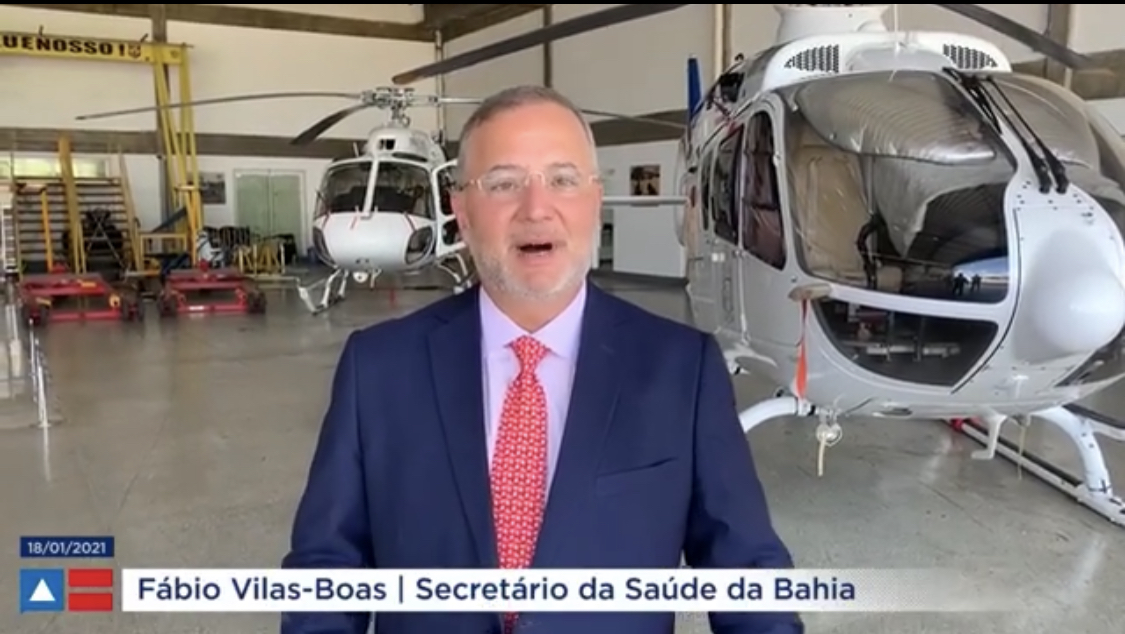 Governo do Estado inicia campanha alertando para importância da vacina contra Covid
