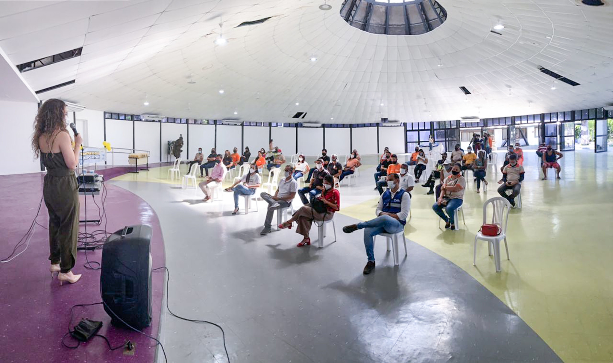 Maio Amarelo: palestra alerta sobre prevenção ao câncer de pele no trânsito