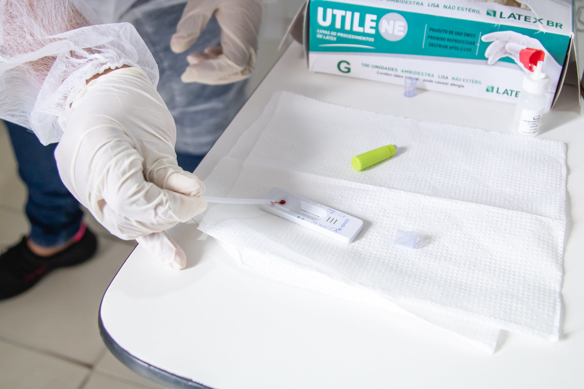 Lauro de Freitas realiza 670 testes para a Covid-19 durante blitz nos postos de saúde