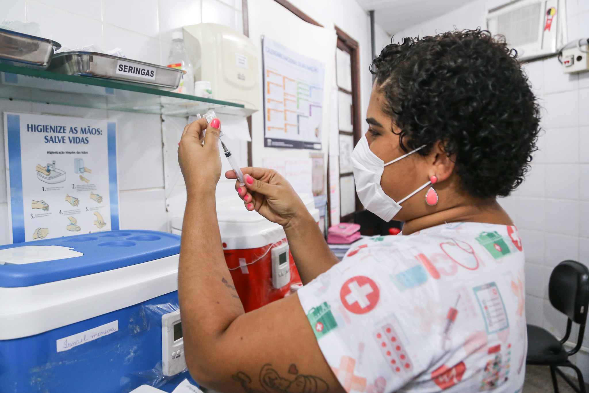 Com baixa adesão, campanha de vacinação contra gripe entra na terceira etapa nesta quarta-feira (9) em Lauro de Freitas
