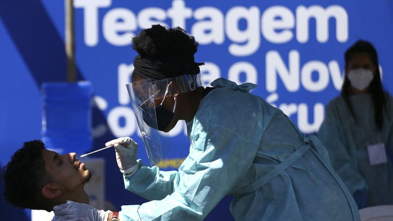  Bahia registra aumento de 234% de infectados com Covid-19 no início de janeiro de 2022