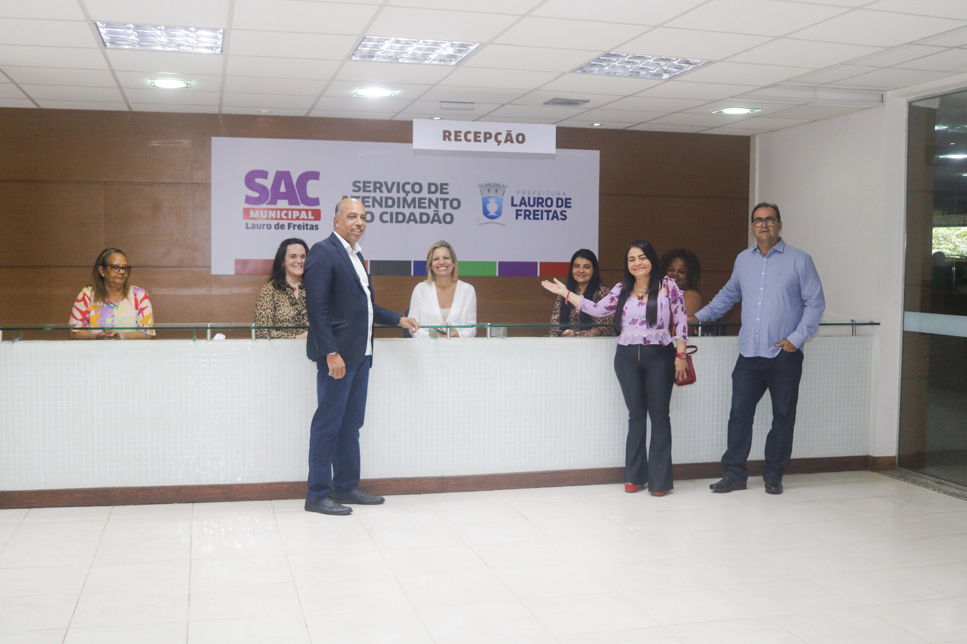 SAC Municipal de Lauro de Freitas vai reunir oito órgãos em um único local. Unidade foi vistoriada nesta segunda-feira