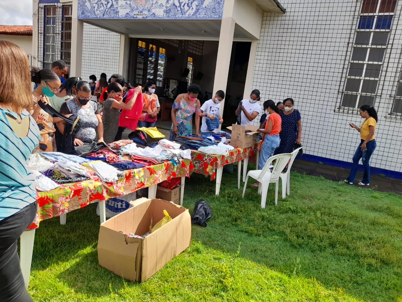 Varal Solidário do projeto de voluntariado da Prefeitura beneficia mais de 100 moradores do Parque São Paulo