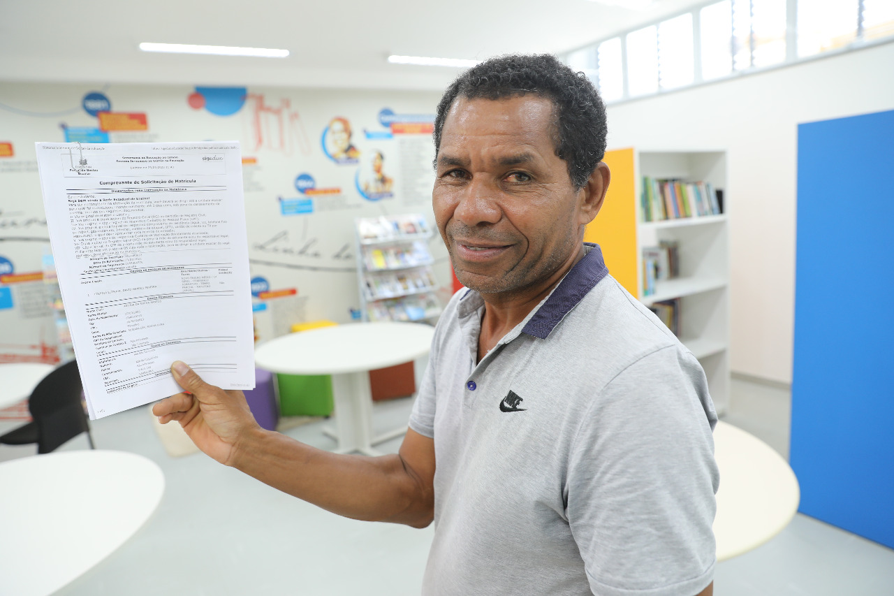  Último dia da matrícula on-line na rede estadual de ensino