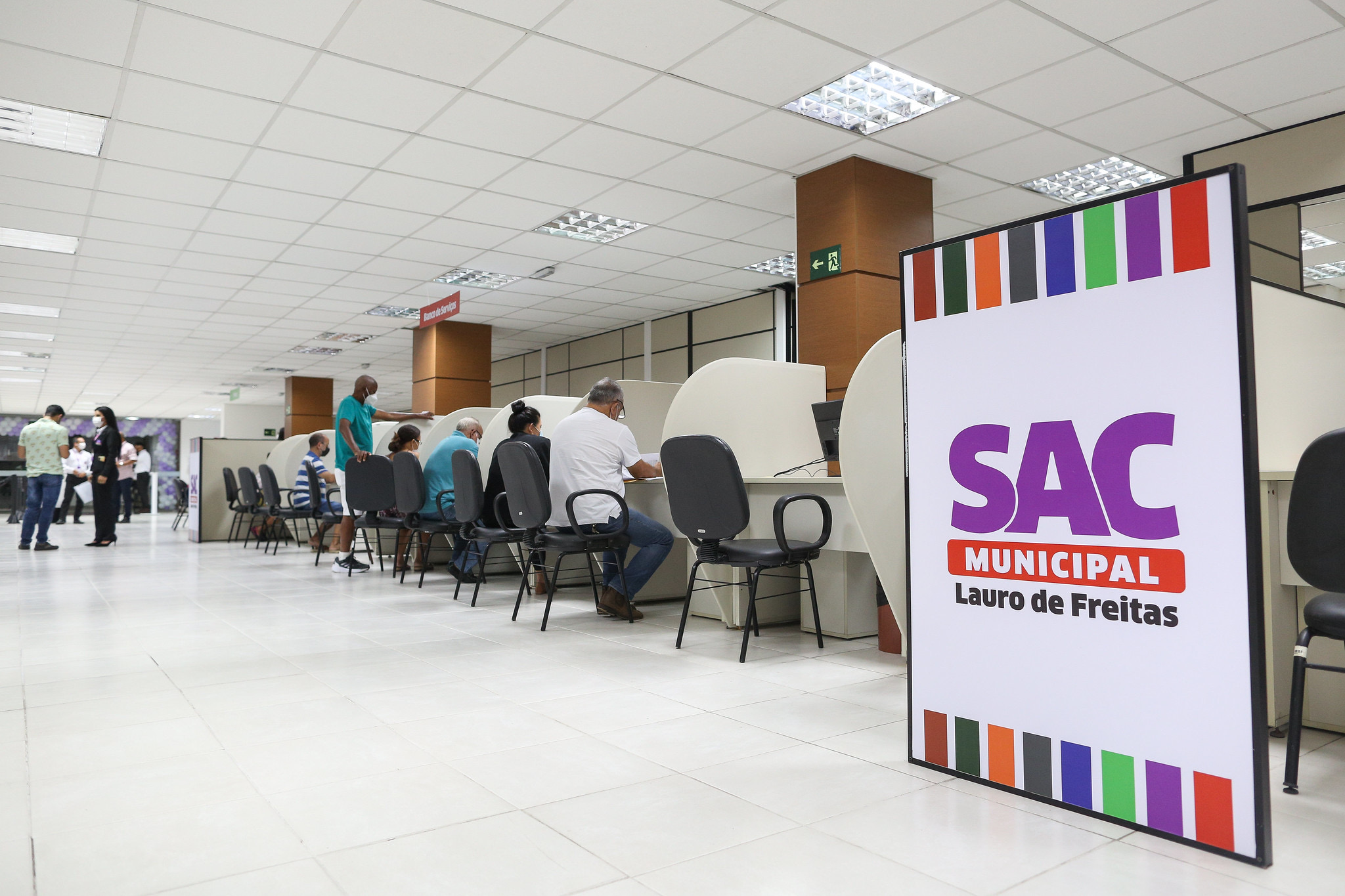  SAC Municipal de Lauro de Freitas registra mais de 18 mil atendimentos três meses após a inauguração