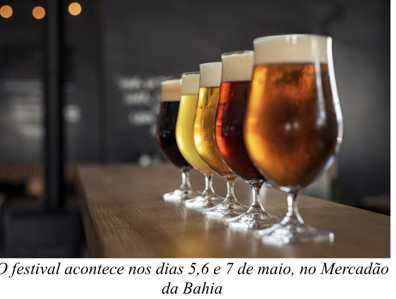  Vila Cervejeira do Mercadão reúne cerveja artesanal, petiscos e boa música em Lauro de Freitas