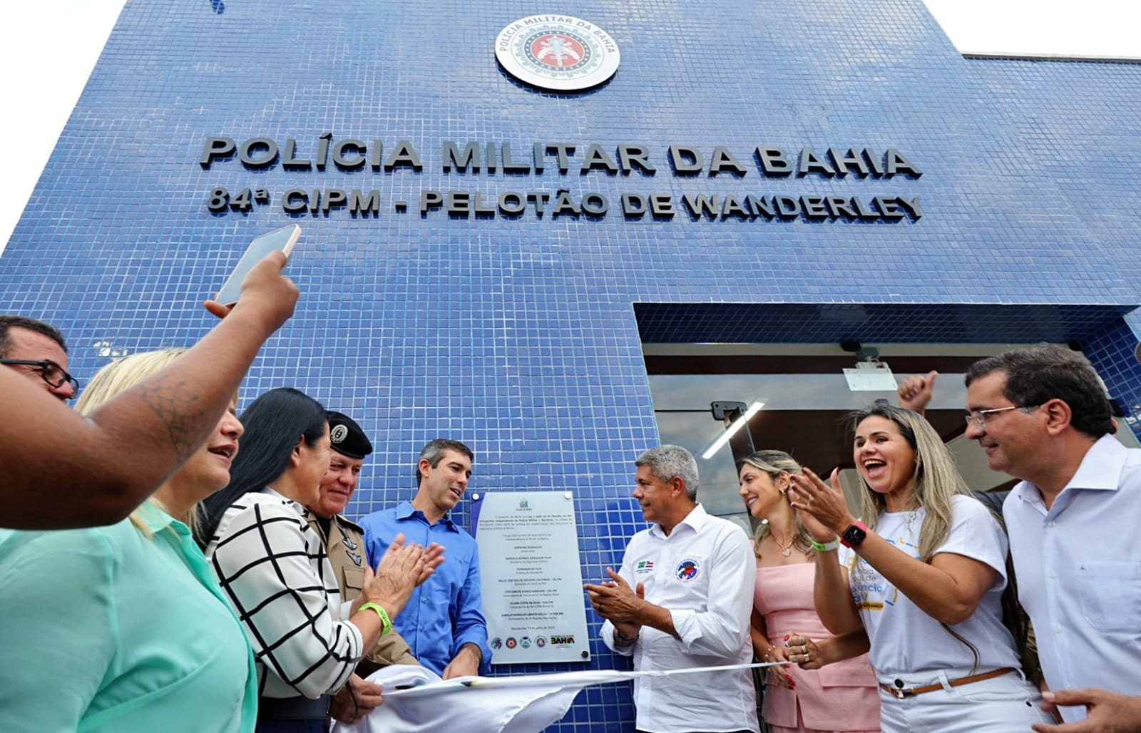  No oeste, governador inaugura Delegacia Territorial, Pelotão da PM e entrega outras obras, em Wanderley