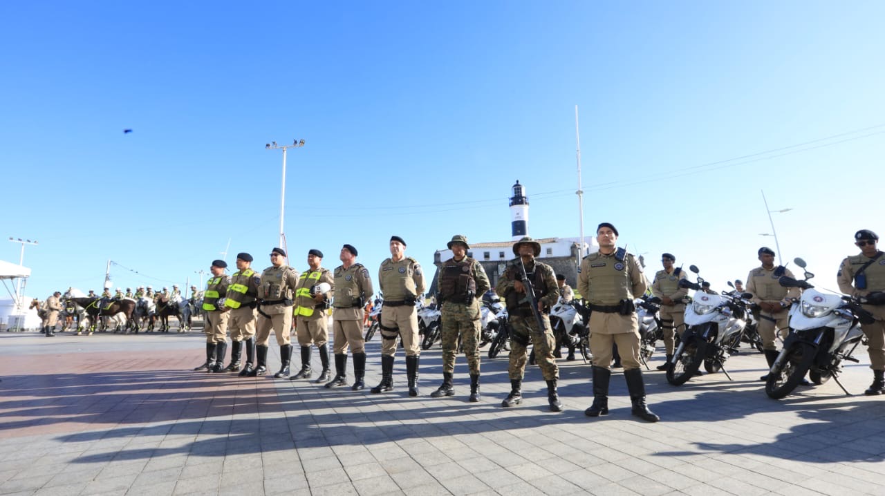  Operação Somando Forças é lançada pela Polícia Militar, em Salvador