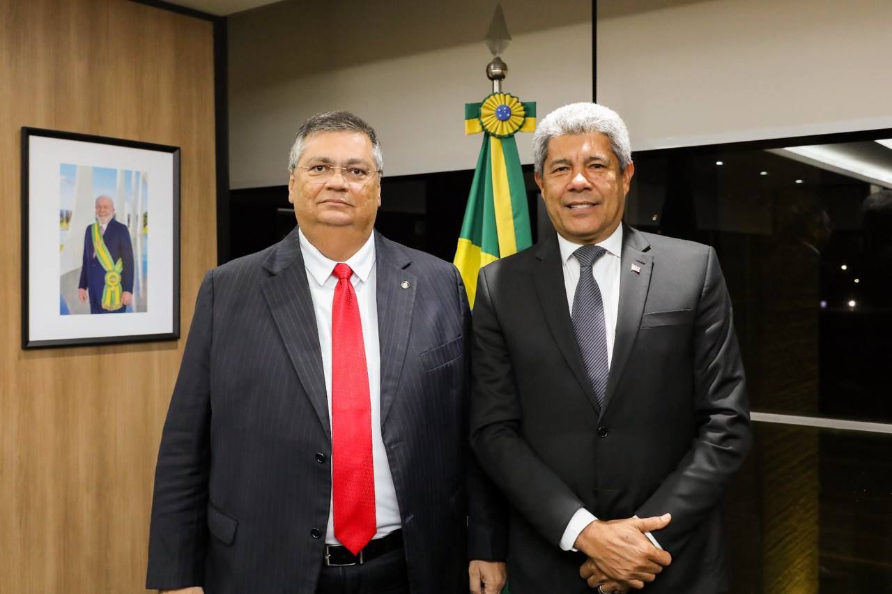  Governador Jerônimo Rodrigues e Ministro da Justiça Flávio Dino garantem operação policial conjunta na Bahia