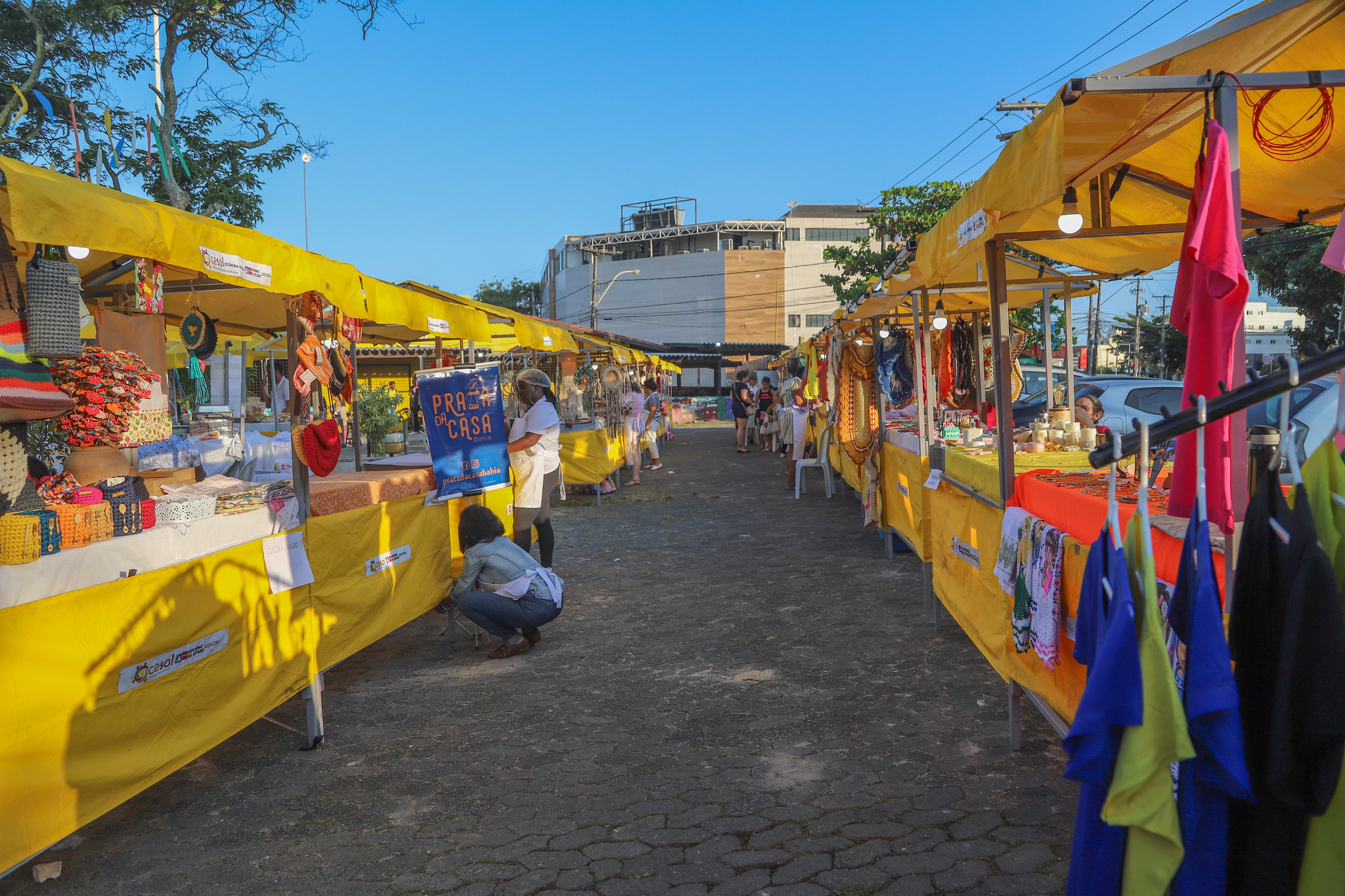  Feira de Economia Solidária reúne artesanato, gastronomia e música em Vilas do Atlântico