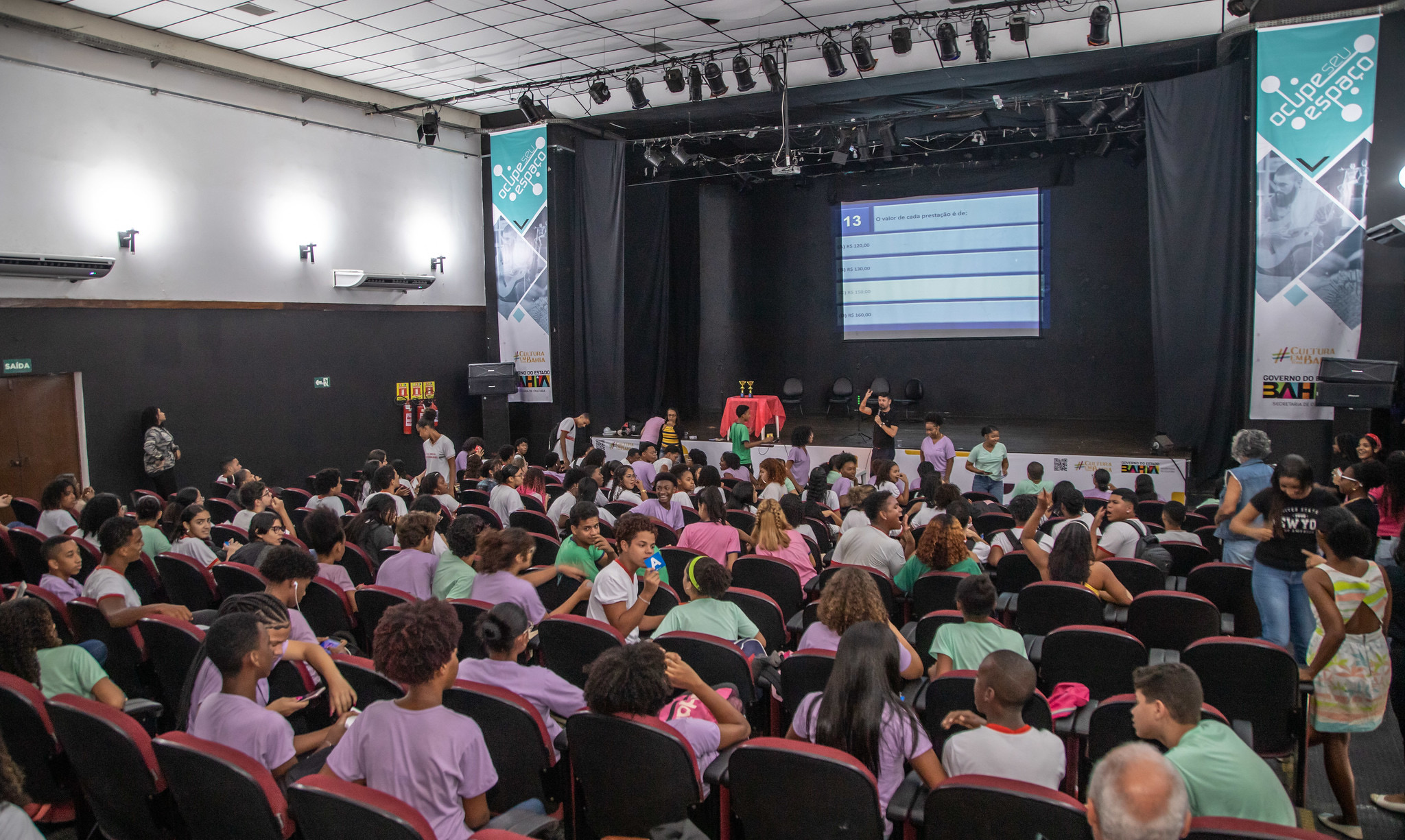  Prefeitura promove “aulão” para alunos da rede municipal de ensino visando provas avaliativas do SABE e SAEB