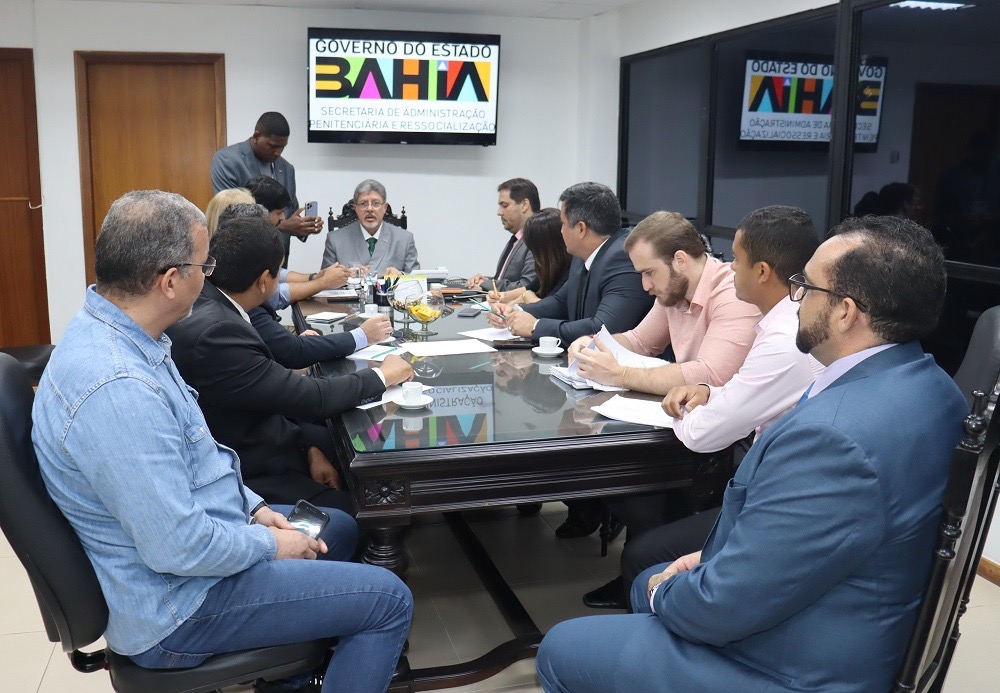  Bahia e Secretaria Nacional de Políticas Penais fortalecem ações conjuntas de segurança