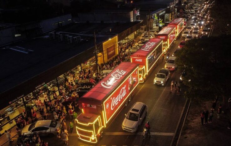  Cidades baianas recebem caravana de Natal da Coca-Cola. Lauro de Freitas será no próximo dia 15; veja a programação