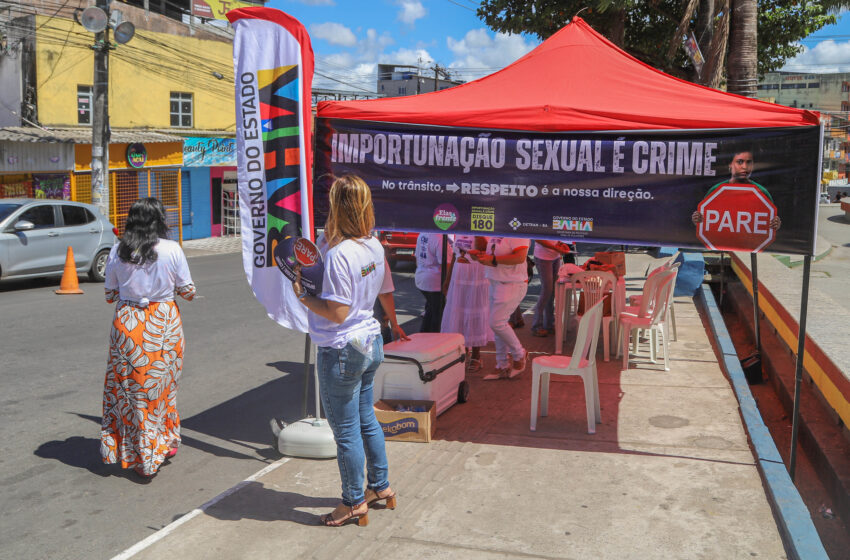  Violência contra as mulheres: em Itinga, blitz educativa leva conscientização à população