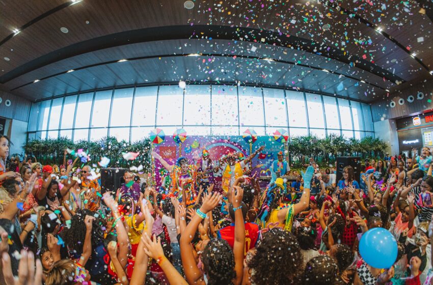  Parque Shopping Bahia promove pré-carnaval com aulão de fitdance e programação para crianças