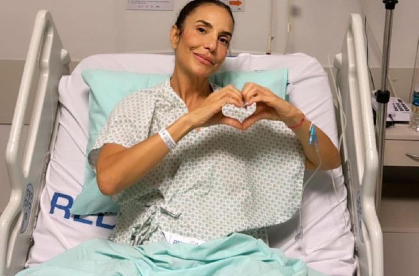  Ivete Sangalo anuncia que está com pneumonia e é internada em Salvador